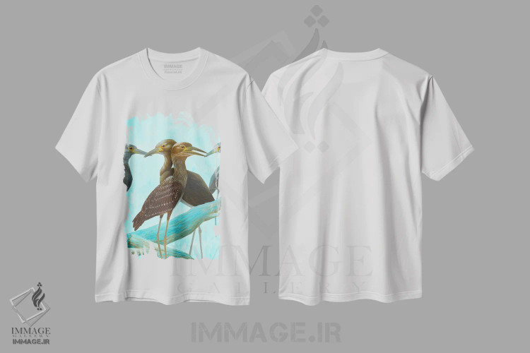 تیشرت سفید طرح دار هوشیاری، دکور معاصر اثر کارینا دانیلچوک | immage.ir