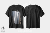 تیشرت مشکی طرح دار آثار کرن سو - فروشگاه ایماژ