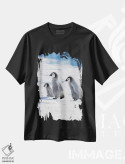 تیشرت مشکی طرح دار آثار کرن سو - فروشگاه ایماژ