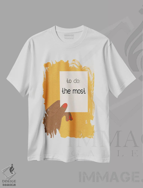تیشرت سفید طرح دار بهترین، هنر آمریکایی آفریقایی تبار اثر کمو فرانک | immage.ir