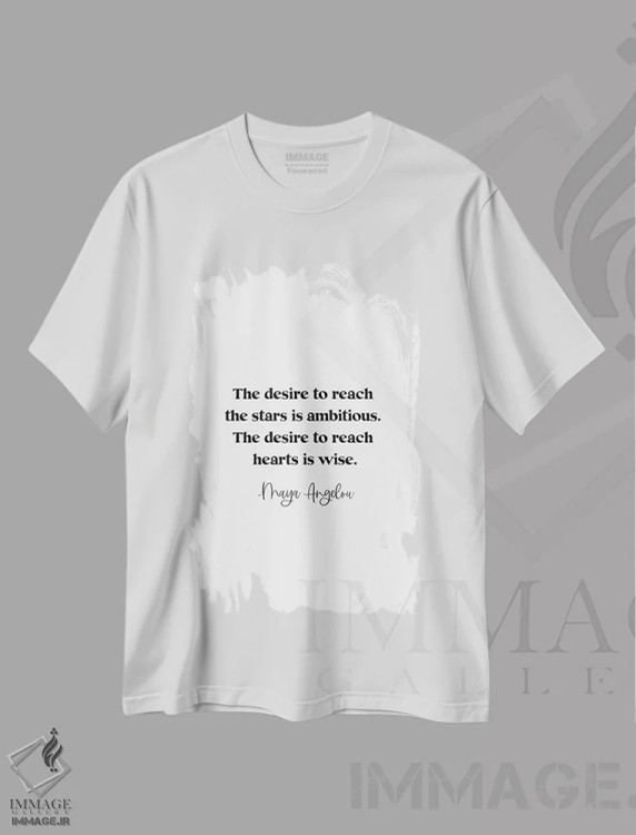 تیشرت سفید طرح دار آثار خارین هینز - فروشگاه ایماژ