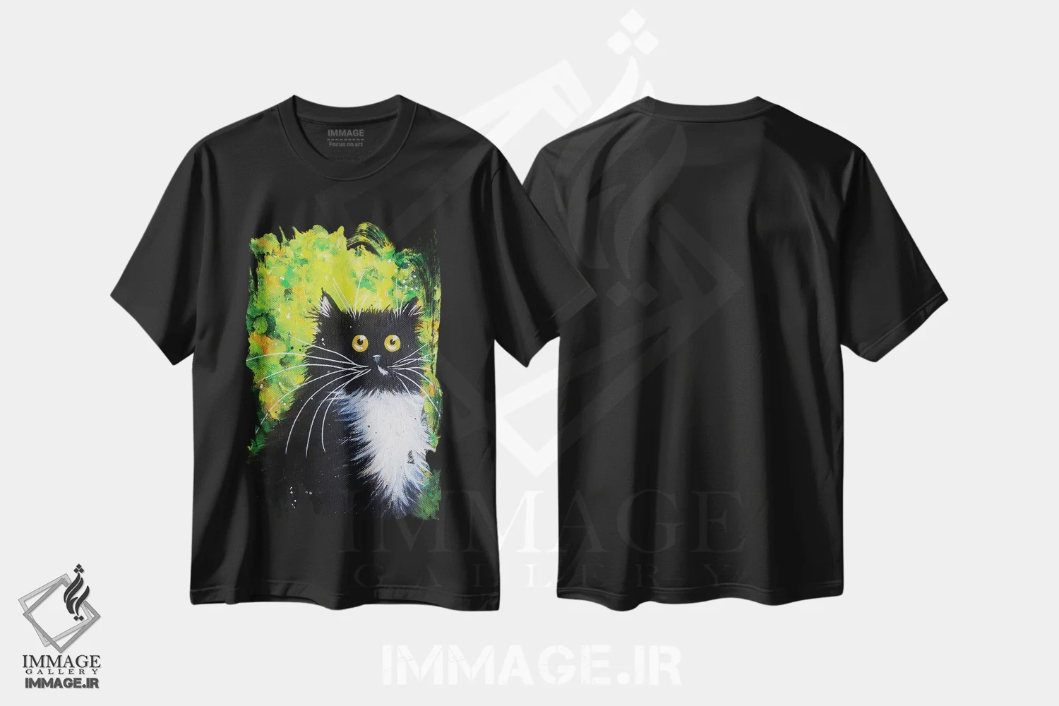 تیشرت مشکی طرح دار دختر کوچولو، دکور معاصر اثر کیم هاسکینز | immage.ir