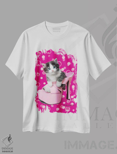 تیشرت سفید طرح دار آیا این ها سایز دیگری دارند؟، مدیوم اثر کیت کیمبرلین | فروشگاه ایماژ