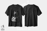 تیشرت مشکی طرح دار جوهره، عکاسی ترکیبی اثر کیکی سی لندن | فروشگاه ایماژ