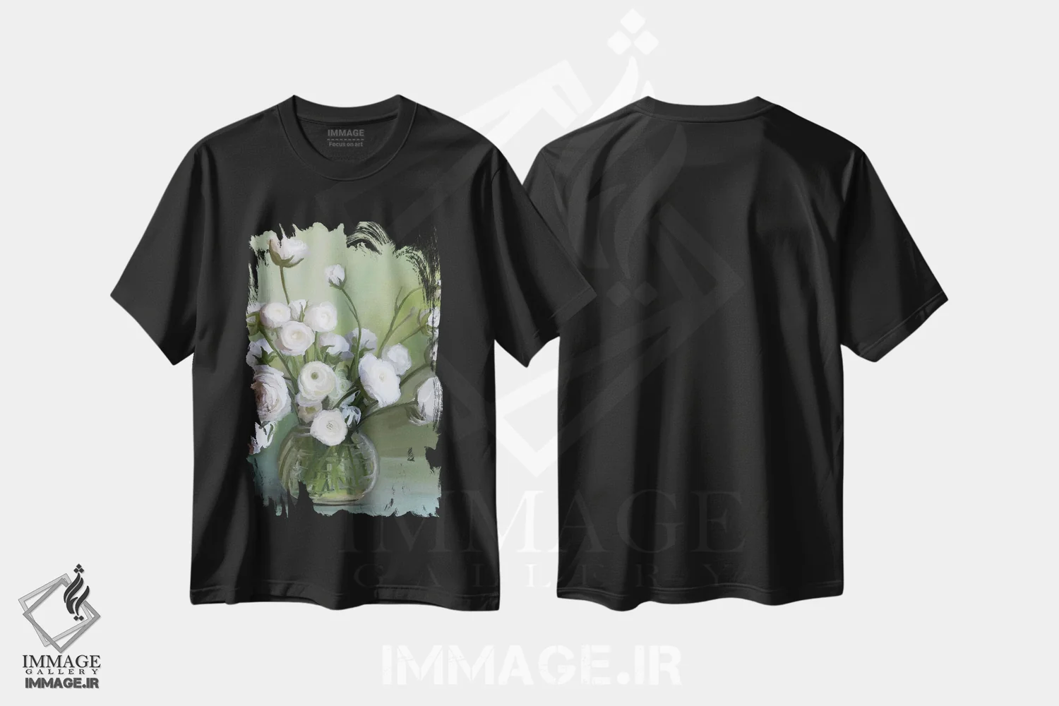 تیشرت مشکی طرح دار نور صبحگاهی، دکور معاصر اثر کندون کریشنز | immage.ir