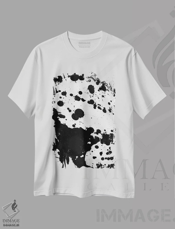 تیشرت سفید طرح دار اثر پروانه ای ۱ اثر کندون کریشنز | فروشگاه ایماژ