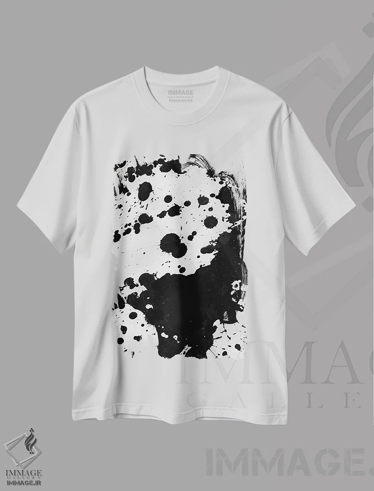 تیشرت سفید طرح دار اثر پروانه ای ۲ اثر کندون کریشنز | immage.ir