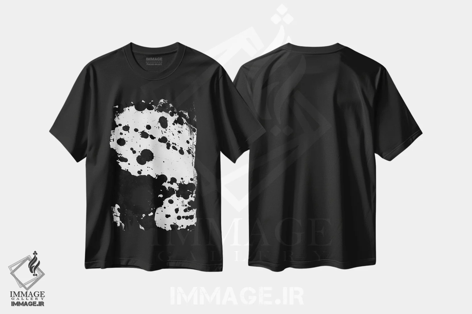 تیشرت مشکی طرح دار اثر پروانه ای ۱ اثر کندون کریشنز | immage.ir