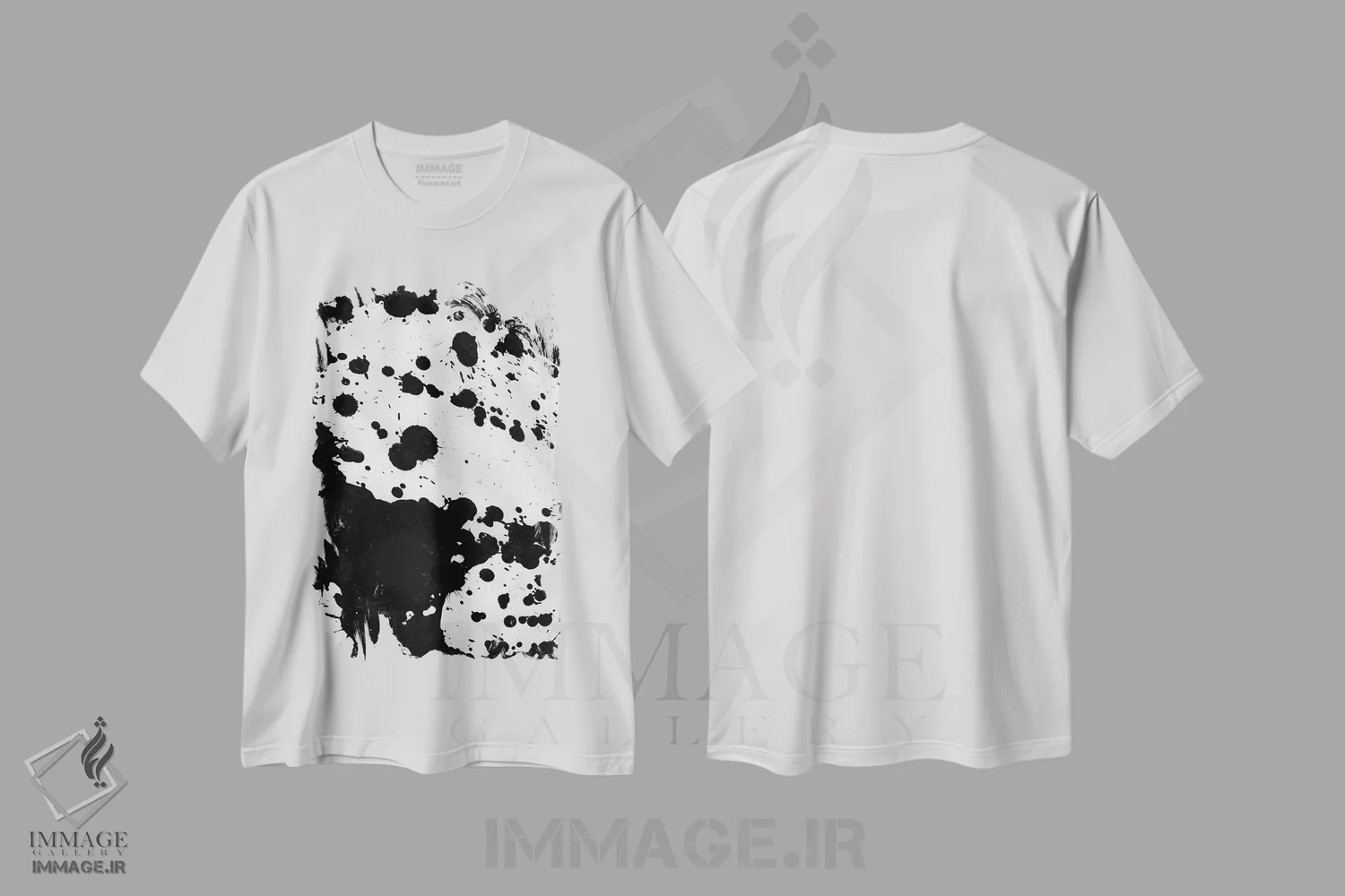تیشرت سفید طرح دار اثر پروانه ای ۱ اثر کندون کریشنز | فروشگاه ایماژ