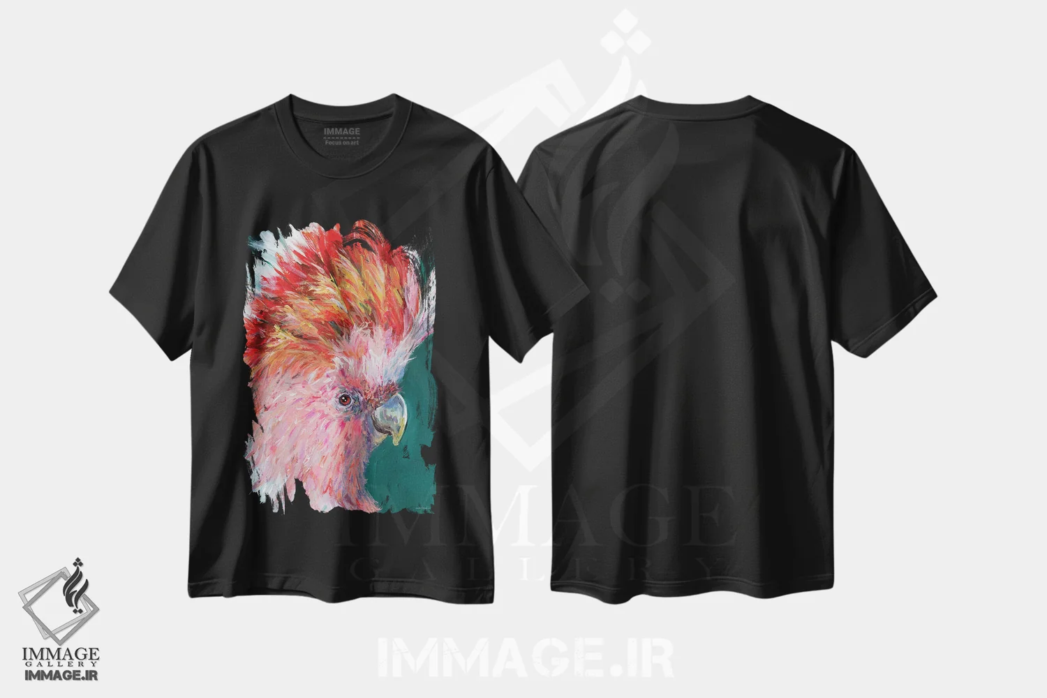 تیشرت مشکی طرح دار فوق العاده، هنر دیجیتال اثر کندون کریشنز | فروشگاه ایماژ