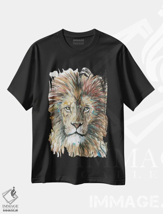 تیشرت مشکی طرح دار رئیس خانه، دکور معاصر اثر کندون کریشنز | فروشگاه ایماژ