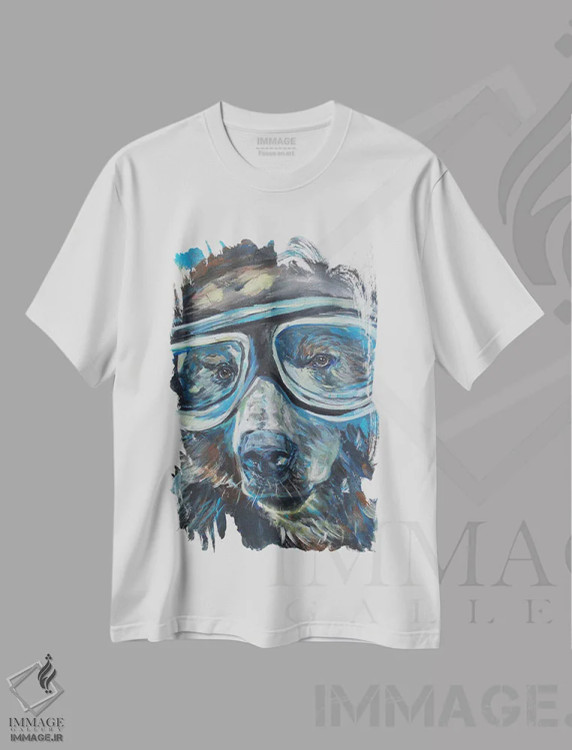 تیشرت سفید طرح دار خرس خلبان ۱، دکور کلبه و لژ اثر کندون کریشنز | immage.ir