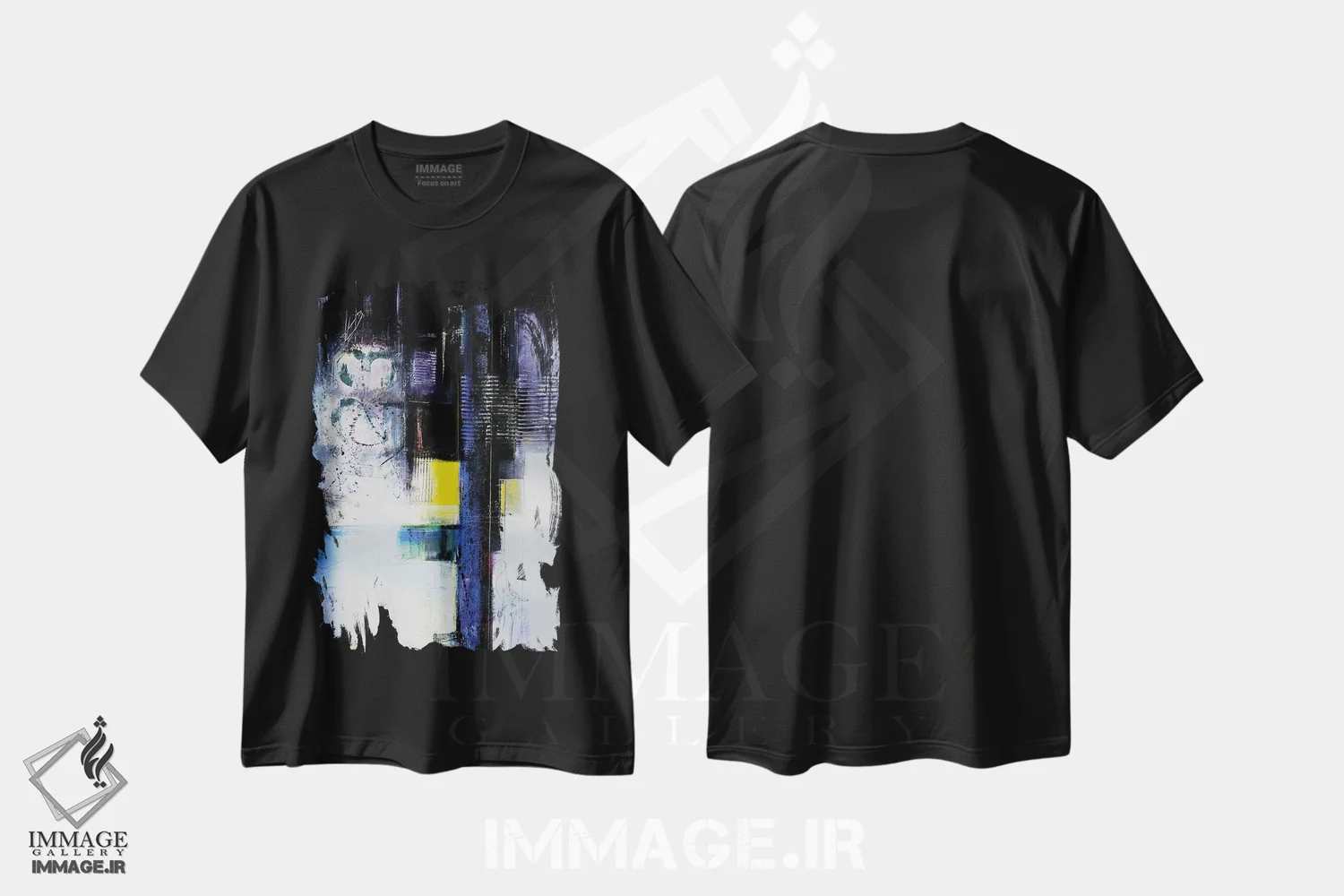 تیشرت مشکی طرح دار داستان مخفی ۱ اثر کتی مورتون استنیون | فروشگاه ایماژ