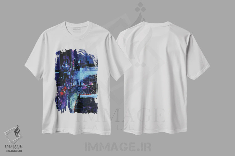 تیشرت سفید طرح دار ارواح باستانی اثر کتی مورتون استنیون | immage.ir