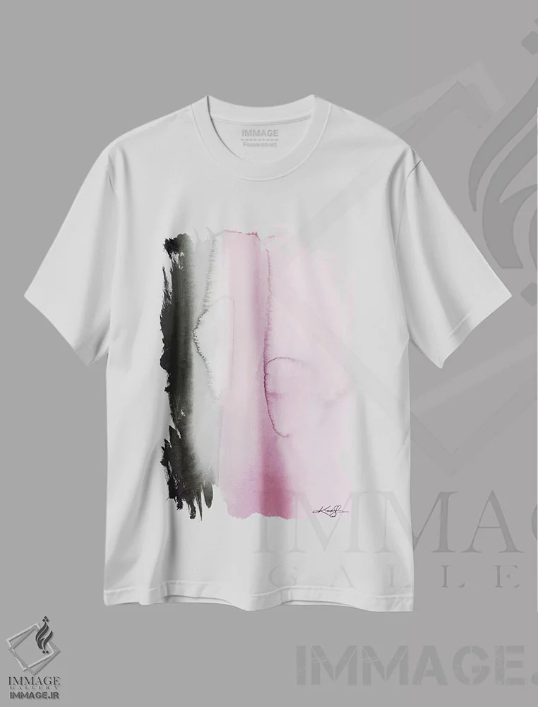 تیشرت سفید طرح دار لحظات آرامش بخش یازدهم اثر کتی مورتون استنیون | immage.ir