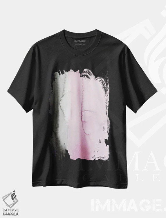 تیشرت مشکی طرح دار لحظات آرامش بخش یازدهم اثر کتی مورتون استنیون | فروشگاه ایماژ