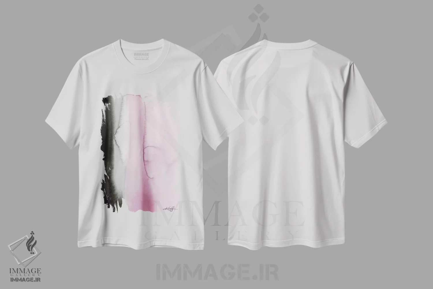 تیشرت سفید طرح دار لحظات آرامش بخش یازدهم اثر کتی مورتون استنیون | immage.ir