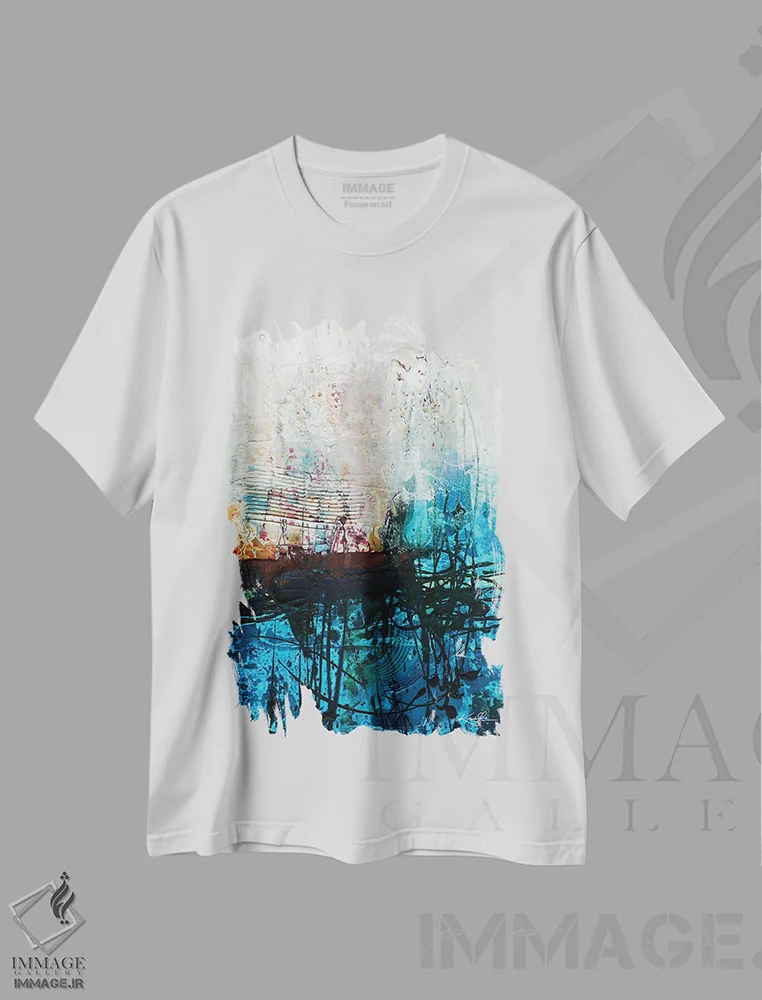 تیشرت سفید طرح دار جادوی آن سوی دوم اثر کتی مورتون استنیون | فروشگاه ایماژ