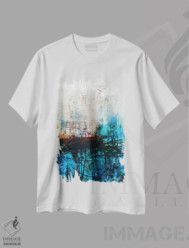 تیشرت سفید طرح دار جادوی آن سوی دوم اثر کتی مورتون استنیون | فروشگاه ایماژ