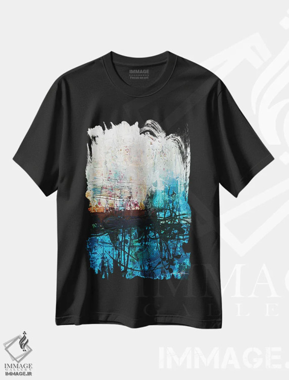 تیشرت مشکی طرح دار جادوی آن سوی دوم اثر کتی مورتون استنیون | immage.ir