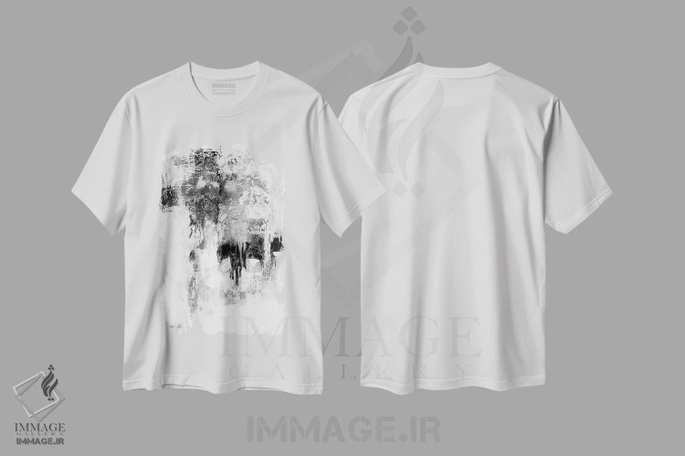 تیشرت سفید طرح دار آغاز سفر II-II اثر کتی مورتون استنیون | immage.ir