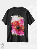 تیشرت مشکی طرح دار افسون گل ها یک، دکور معاصر اثر کتی مورتون استنیون | immage.ir