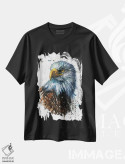 تیشرت مشکی طرح دار عقاب آمریکایی، مدیوم اثر کنستانتین کالینین | فروشگاه ایماژ