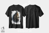 تیشرت مشکی طرح دار خرس ها، مدیوم اثر کنستانتین کالینین | فروشگاه ایماژ