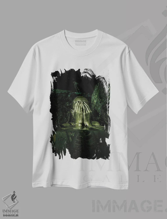 تیشرت سفید طرح دار آب رادیواکتیو، عکاسی ترکیبی اثر میلوش کارانوویچ | immage.ir