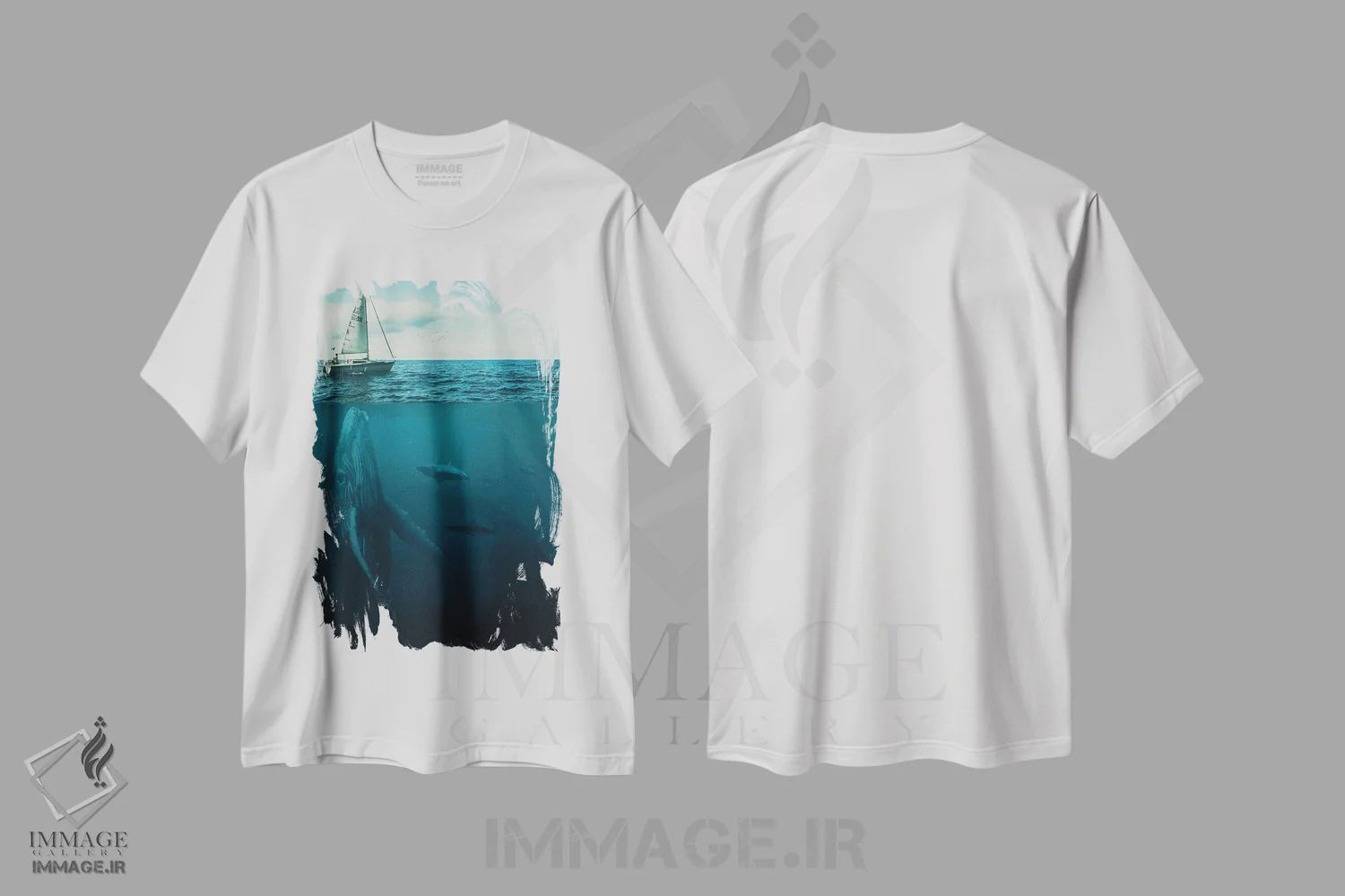 تیشرت سفید طرح دار تام پیر، دکوراسیون جایگزین اثر میلوش کارانوویچ | immage.ir