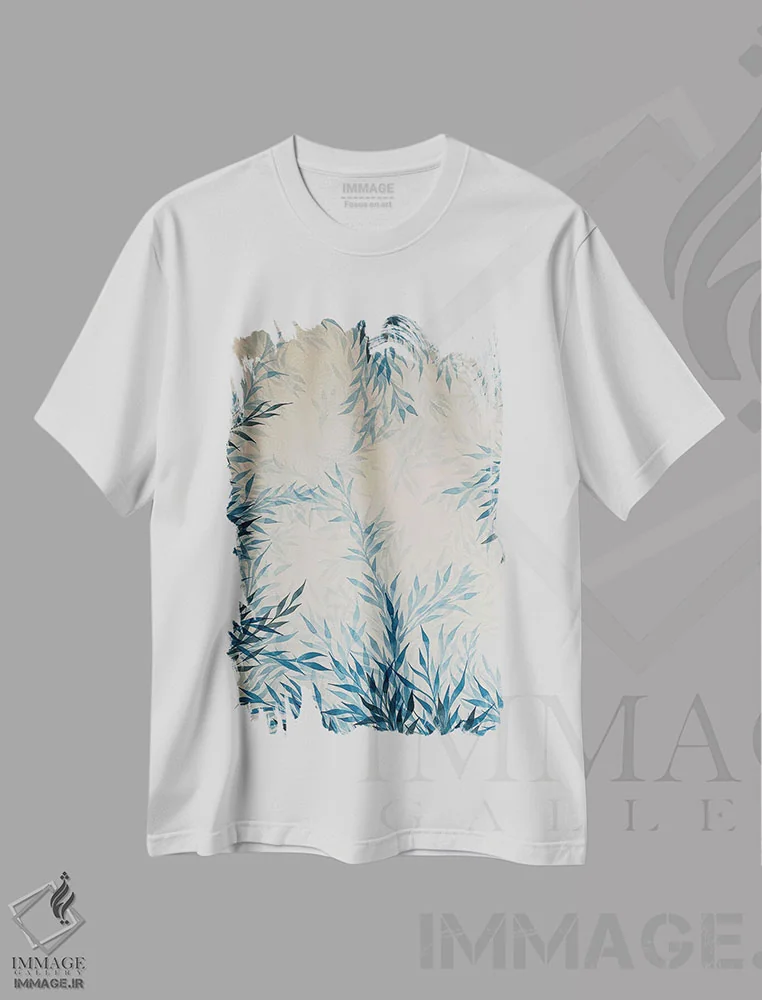تیشرت سفید طرح دار آثول، مدیوم اثر شوشانیک کاراپتیان | فروشگاه ایماژ