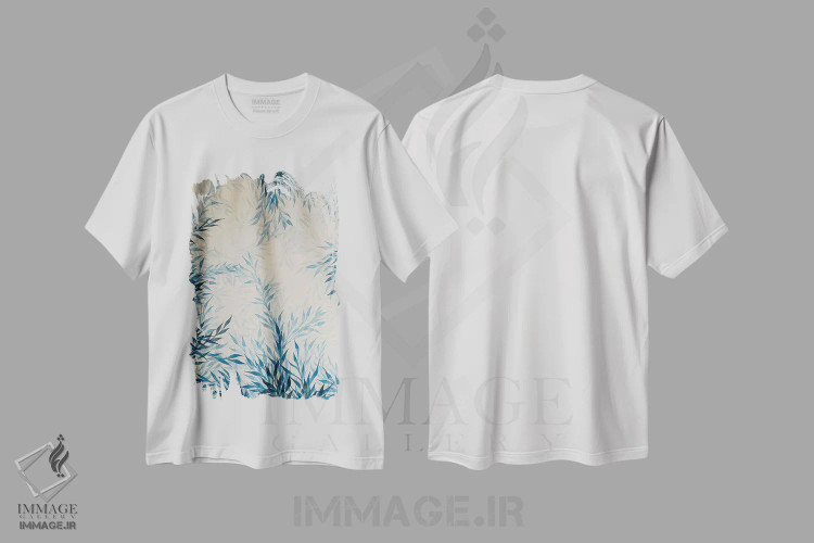 تیشرت سفید طرح دار آثول، مدیوم اثر شوشانیک کاراپتیان | فروشگاه ایماژ