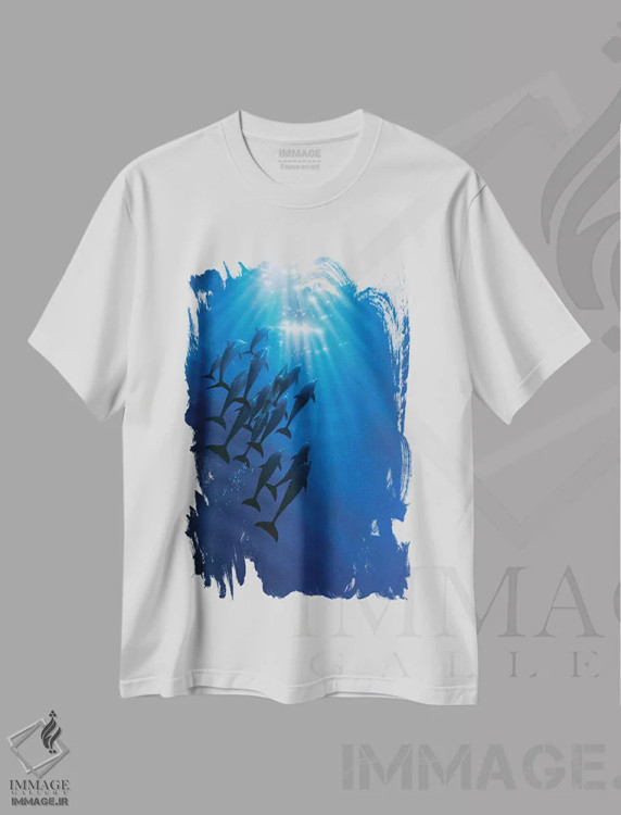 تیشرت سفید طرح دار گردهمایی اثر کِرک راینرت | فروشگاه ایماژ