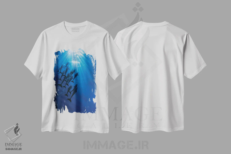 تیشرت سفید طرح دار گردهمایی اثر کِرک راینرت | فروشگاه ایماژ