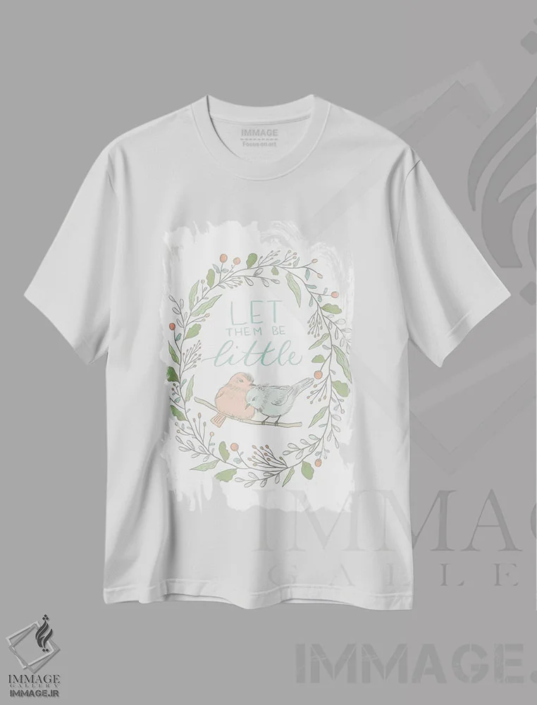 تیشرت سفید طرح دار طرح کودکانه جنگلی II، تزئینی اثر کریستینا هولت کرانتز | فروشگاه ایماژ