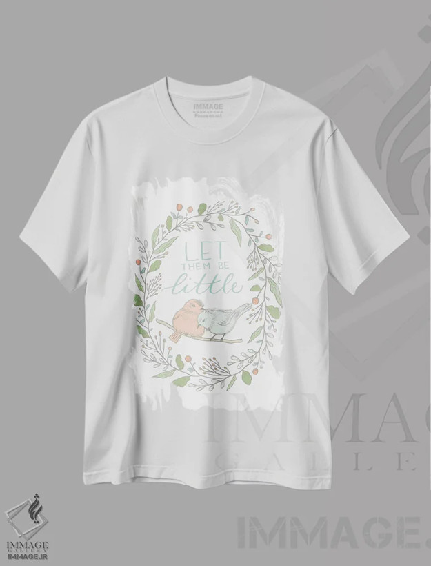 تیشرت سفید طرح دار طرح کودکانه جنگلی II، تزئینی اثر کریستینا هولت کرانتز | فروشگاه ایماژ