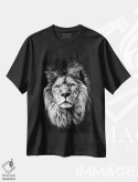 تیشرت مشکی طرح دار وحشی I، هنر تزئینی سیاه و سفید اثر کارن اسمیت | فروشگاه ایماژ