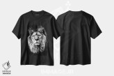 تیشرت مشکی طرح دار وحشی I، هنر تزئینی سیاه و سفید اثر کارن اسمیت | فروشگاه ایماژ