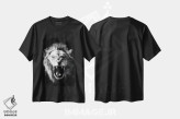 تیشرت مشکی طرح دار وحشی، تزئینی اثر کارن اسمیت | immage.ir