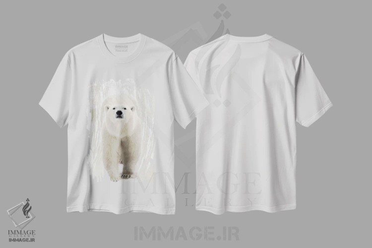 تیشرت سفید طرح دار هیولای گچی I، تزئینی اثر کارن اسمیت | فروشگاه ایماژ