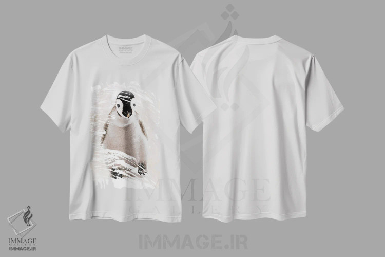 تیشرت سفید طرح دار هیولای گچی II، تزئینی اثر کارن اسمیت | immage.ir