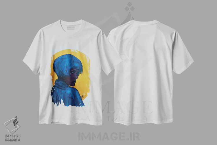 تیشرت سفید طرح دار لونا، مدیوم اثر کاترینا بورتسووا | immage.ir