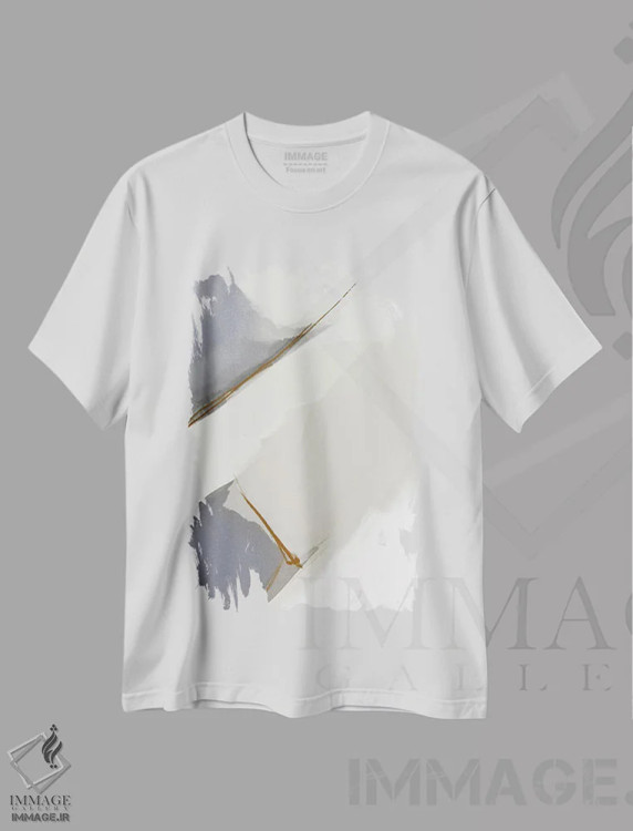 تیشرت سفید طرح دار پاکی های صحرا هشتم اثر کارین تونیا گریم | immage.ir