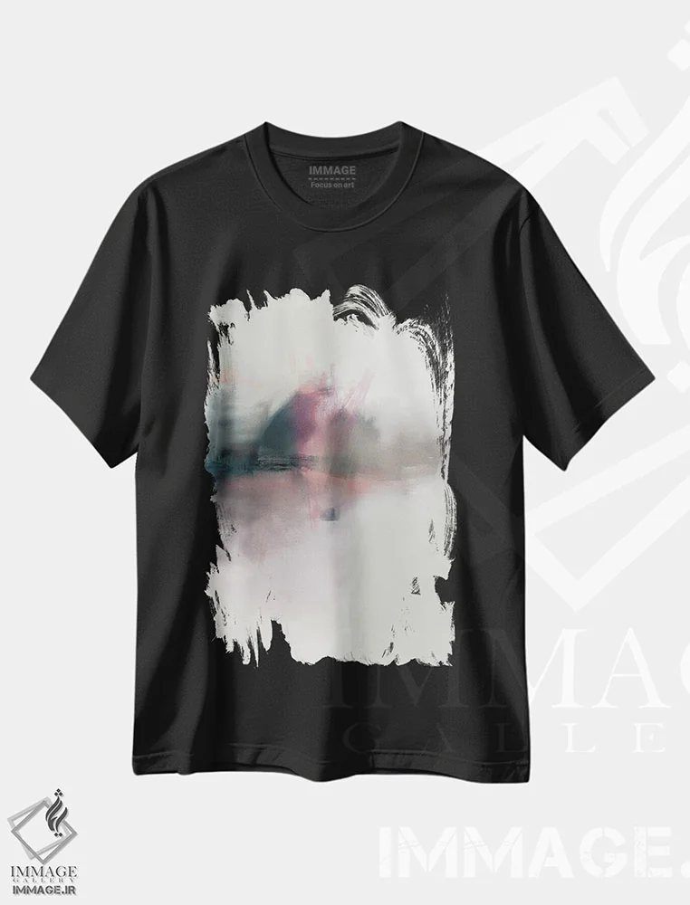 تیشرت مشکی طرح دار افسسیان ۳:۲۱ اثر کارین تونیا گریم | immage.ir