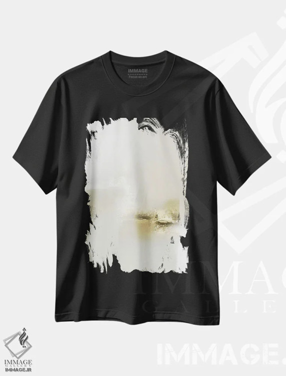 تیشرت مشکی طرح دار گزینه های متعدد III اثر کارین تونیا گریم | immage.ir