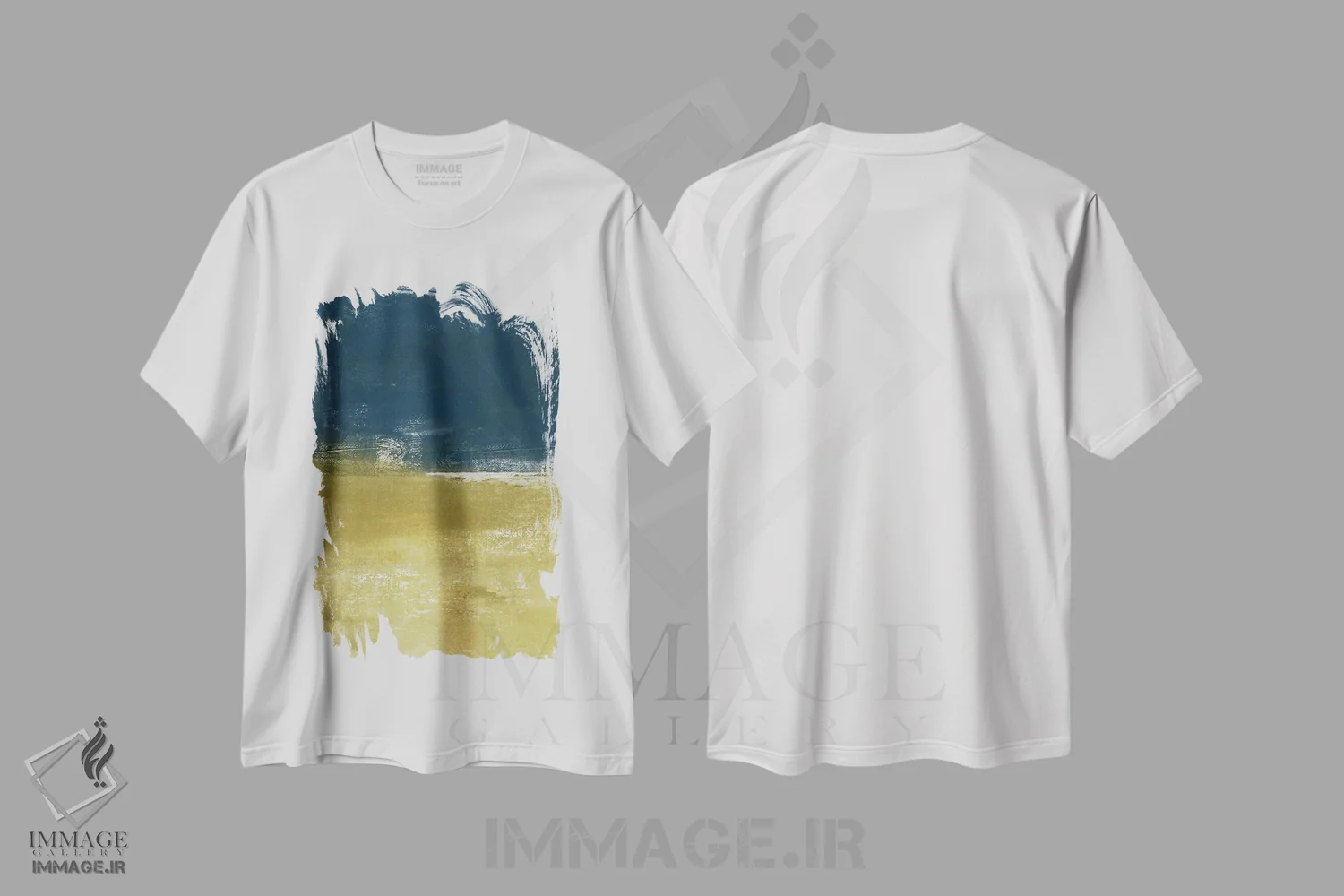 تیشرت سفید طرح دار آن طور که تو می بینی اثر کارین تونیا گریم | immage.ir