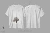 تیشرت سفید طرح دار میراث بائوباب I، تزئینی اثر کلاوس تیدگه | immage.ir