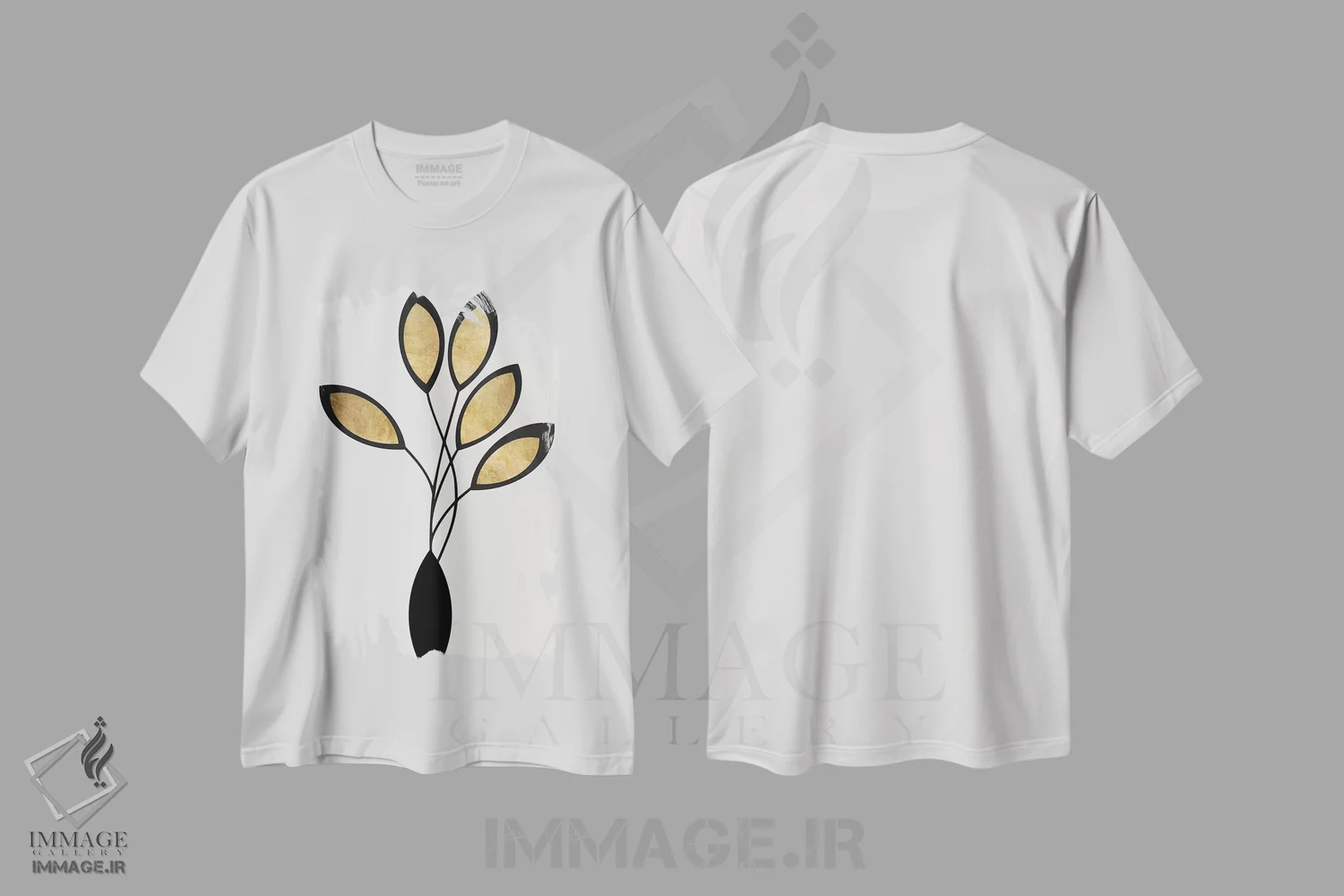 تیشرت سفید طرح دار سینکو، تزئینی اثر کوبیستیکا | فروشگاه ایماژ