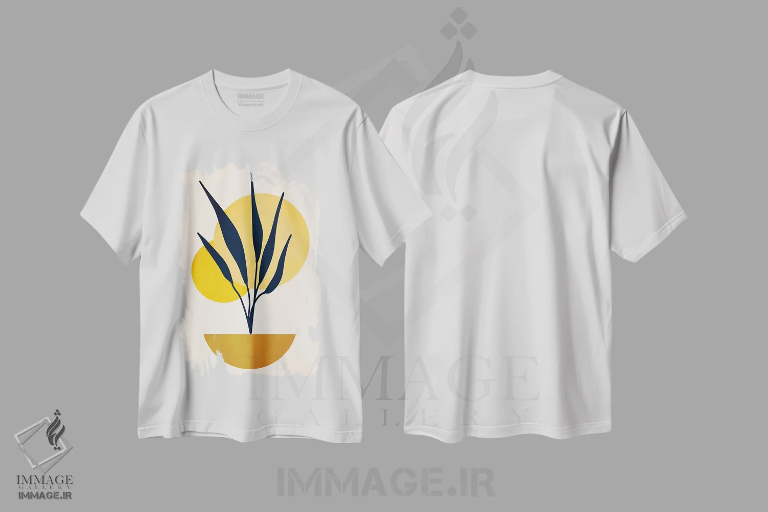 تیشرت سفید طرح دار کپنهاگ شماره V، تزئینی اثر کوبیستیکا | فروشگاه ایماژ