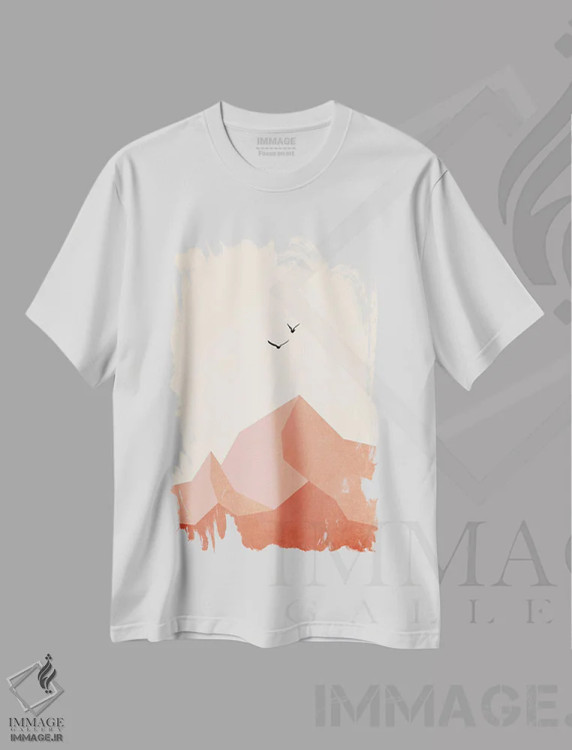 تیشرت سفید طرح دار زوگ اشپیتسه، یک، تزئینی اثر کوبیستیکا | فروشگاه ایماژ